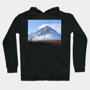 Etive Mor in the snow Hoodie